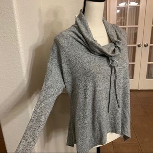 Purple Snow gray sweater Size M